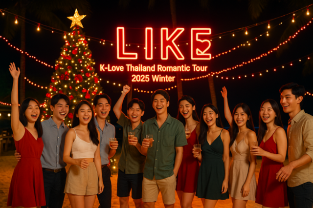 K-Love Thailand Romantic Tour 2025 Winter“-겨울엔 따뜻한 태국 남부의 속에서 사랑을 만나는 7박 8일 로맨스 여행”